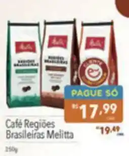 Supermercados Condor Café Regiões Brasileiras Melitta oferta