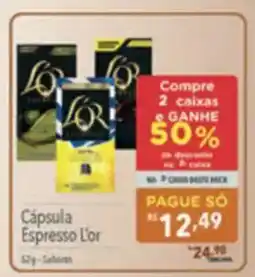 Supermercados Condor Cápsula Espresso L'or oferta
