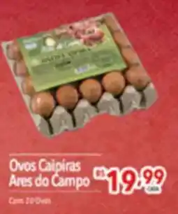 Supermercados Condor Ovos Caipiras Ares do Campo oferta