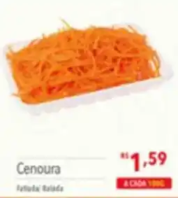 Supermercados Condor Cenoura fatiada salada oferta