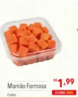 Supermercados Condor Mamão Formosa Cubos oferta
