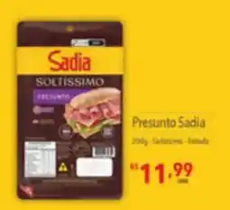 Supermercados Condor Presunto sadia oferta