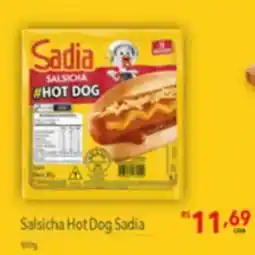 Supermercados Condor Salsicha hot dog sadia oferta