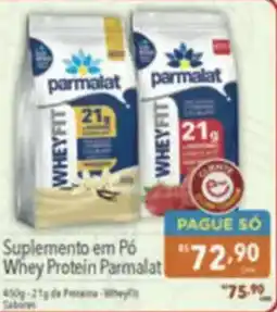 Supermercados Condor Suplemento em Pó Whey Protein Parmalat oferta