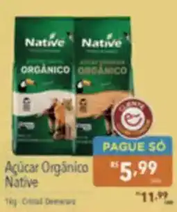 Supermercados Condor Açúcar Orgânico Native oferta