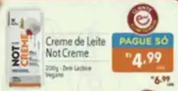 Supermercados Condor Creme de Leite Not Creme oferta
