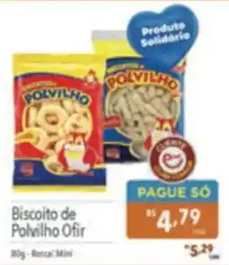 Supermercados Condor Biscoito de Polvilho Ofir oferta