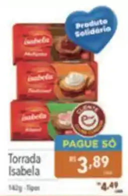 Supermercados Condor Torrada isabela oferta