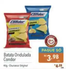 Supermercados Condor Batata ondulada condor oferta