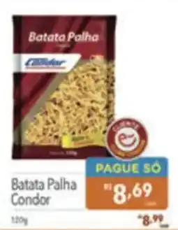 Supermercados Condor Batata Palha Condor oferta