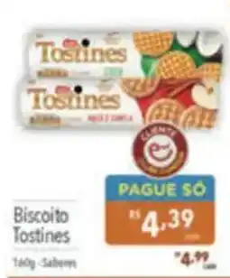 Supermercados Condor Biscoito Tostines oferta