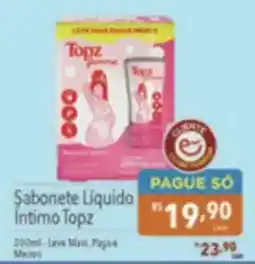 Supermercados Condor Sabonete Líquido Íntimo Topz oferta