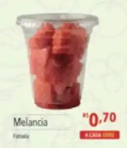 Supermercados Condor Melancia fatiada oferta