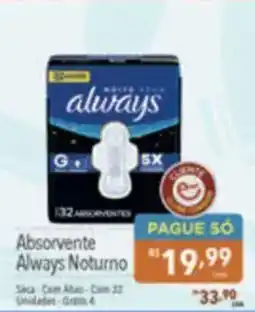 Supermercados Condor Absorvente Always Noturno oferta