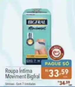 Supermercados Condor roupa íntima movement bigfral oferta