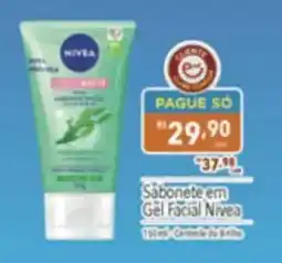 Supermercados Condor Sabonete em gel facial nivea oferta