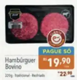 Supermercados Condor Hambúrguer Bovino oferta
