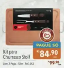 Supermercados Condor Kit para Churrasco Stolf oferta