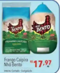 Supermercados Condor Frango Caipira Nhô Bento oferta