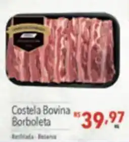 Supermercados Condor Costela Bovina Borboleta oferta