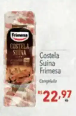 Supermercados Condor Costela suína frimesa oferta