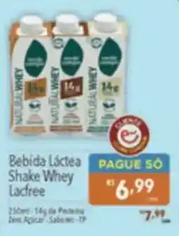 Supermercados Condor Bebida Láctea Shake Whey Lacfree oferta