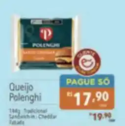 Supermercados Condor Queijo Polenghi oferta