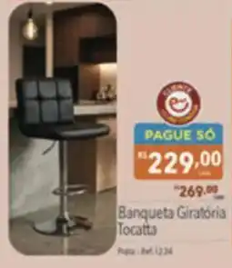 Supermercados Condor Banqueta Giratória Tocatta oferta