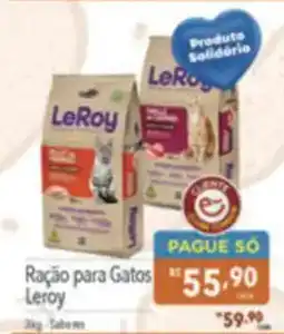Supermercados Condor Ração para Gatos Leroy oferta