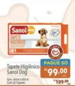 Supermercados Condor Tapete Higiênico Sanol Dog oferta