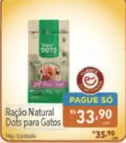 Supermercados Condor Ração Natural Dots para Gatos oferta
