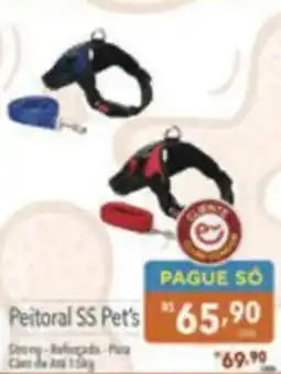 Supermercados Condor Peitoral ss pet's oferta