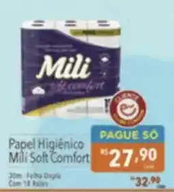 Supermercados Condor Papel Higiênico Mili Soft Comfort oferta
