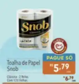 Supermercados Condor Toalha de Papel Snob oferta
