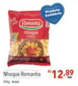Supermercados Condor Nhoque romanha oferta