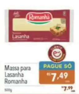 Supermercados Condor Massa para Lasanha Romanha oferta