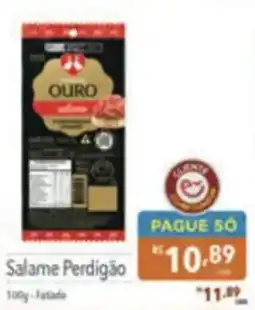 Supermercados Condor Salame Perdigão oferta