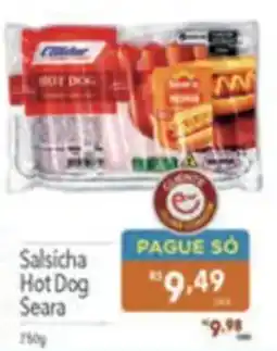 Supermercados Condor Salsicha Hot Dog Seara oferta
