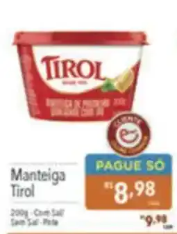 Supermercados Condor Manteiga Tirol oferta