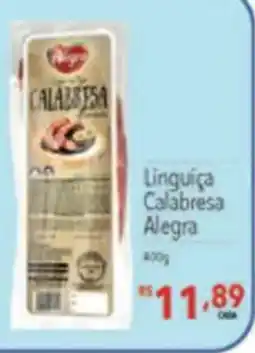 Supermercados Condor Linguiça Calabresa Alegre oferta
