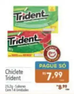 Supermercados Condor Chiclete trident oferta