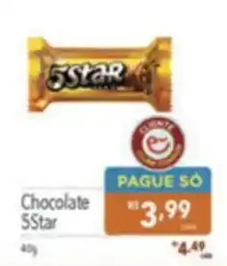 Supermercados Condor Chocolate 5star oferta