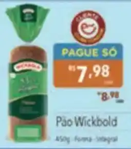 Supermercados Condor Pão Wickbold oferta