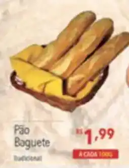 Supermercados Condor Pão Baguete Tradicional oferta