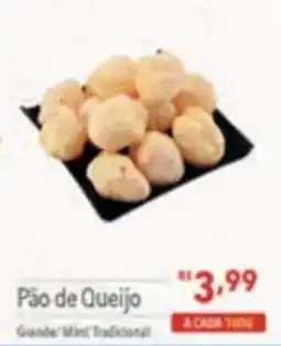 Supermercados Condor Pão de Queijo oferta