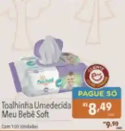 Supermercados Condor Toalhinha Umedecida Meu Bebê Soft oferta