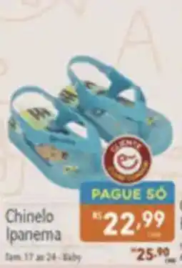 Supermercados Condor Chinelo Ipanema oferta