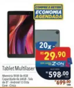 Supermercados Condor Tablet Multilaser oferta