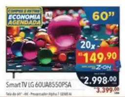 Supermercados Condor Smart TV LG 60UA8550PSA oferta