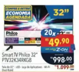 Supermercados Condor Smart TV philco 32" oferta